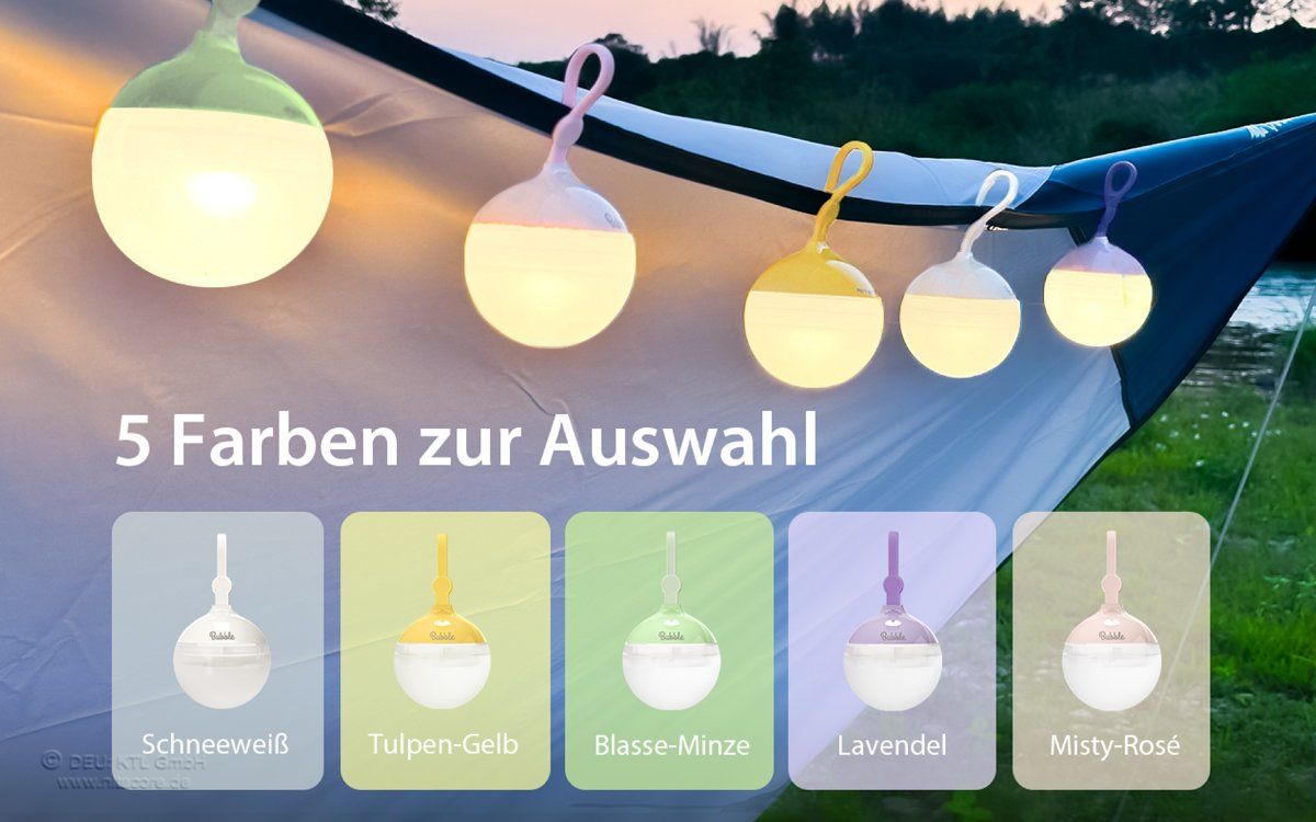 Lanterne: Nitecore Bubble, mobile Mehrzweck-Laterne in 5 Farben – Nuovo e nell'imballaggio originale da Grüningen venduto da Prolumin 7