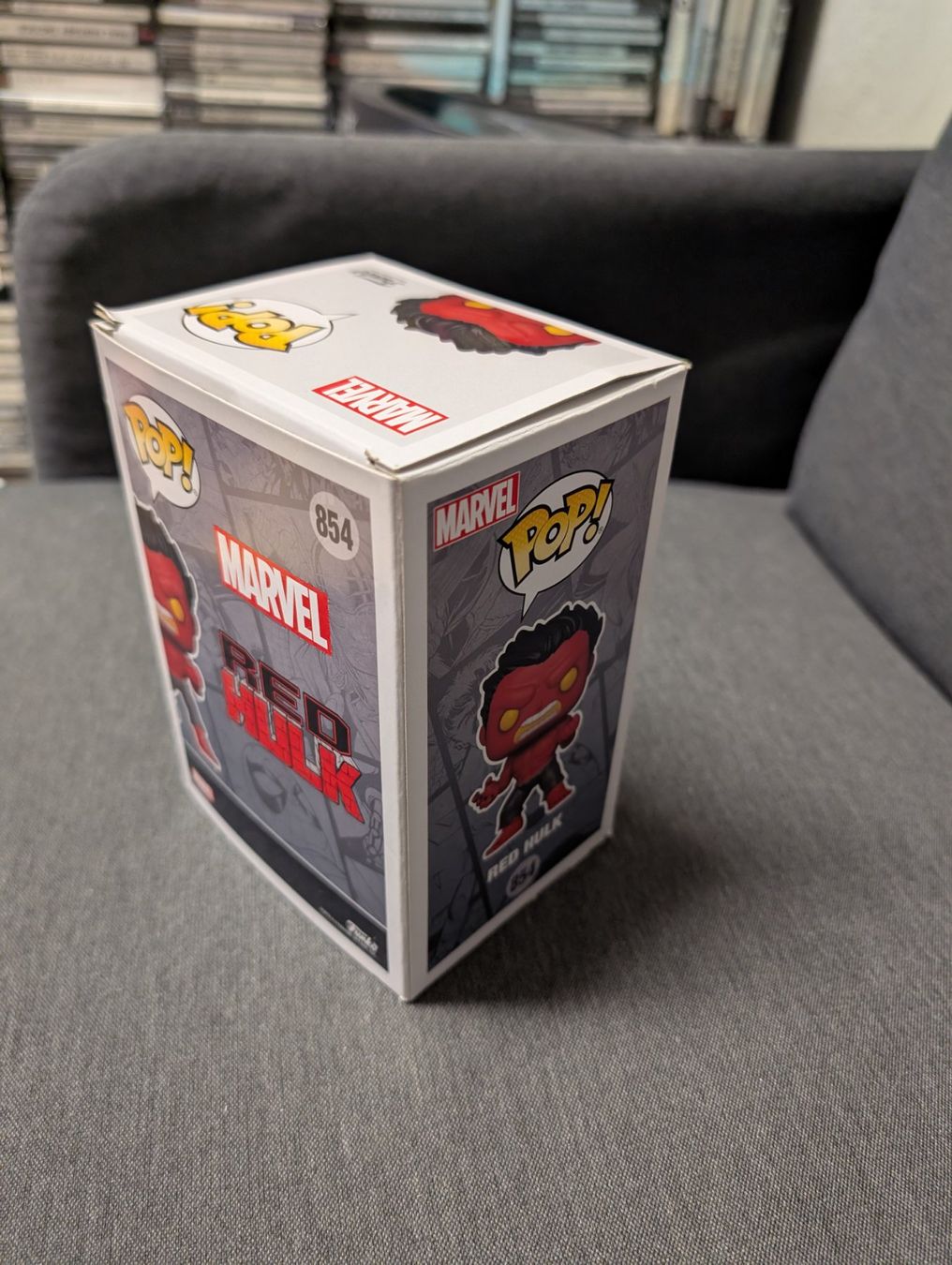 Funko Statuette: Funko pop marvel 854 red Hulk – Usato da Giubiasco venduto da Ticinerd 1