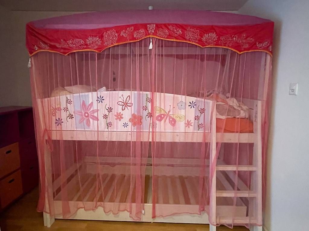 Lifetime Brands Letti: Hochbett mit Treppe recht | Echtholz von LifeTime – Usato da Winterthur venduto da Handballhuhn73 1