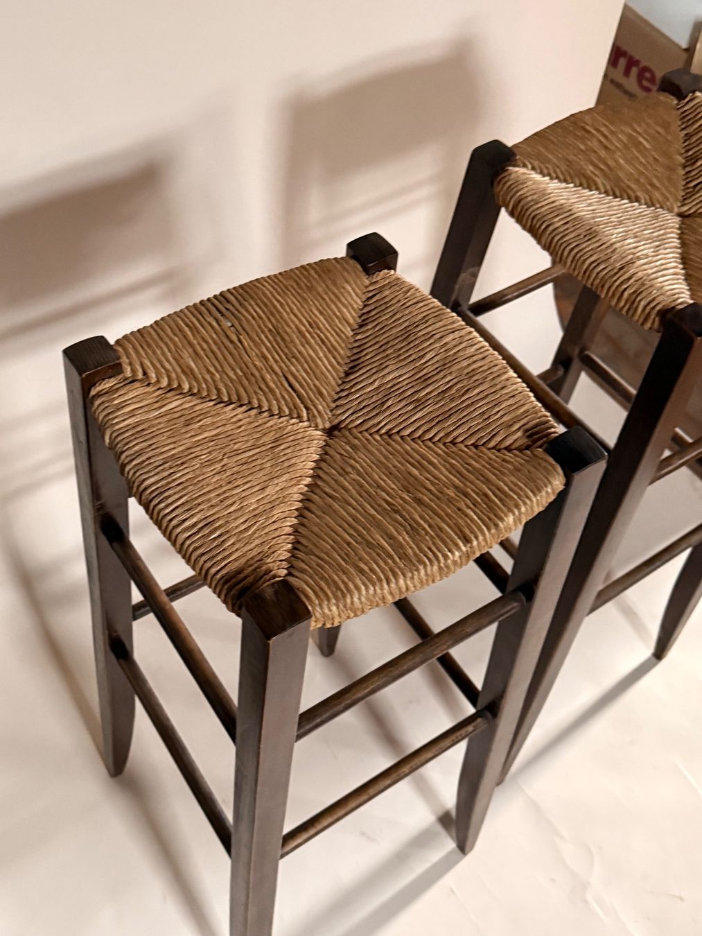 Tabourets: Barhocker mit Korbsitz 2 Stck. – D'occasion à Zürich par El-Ga