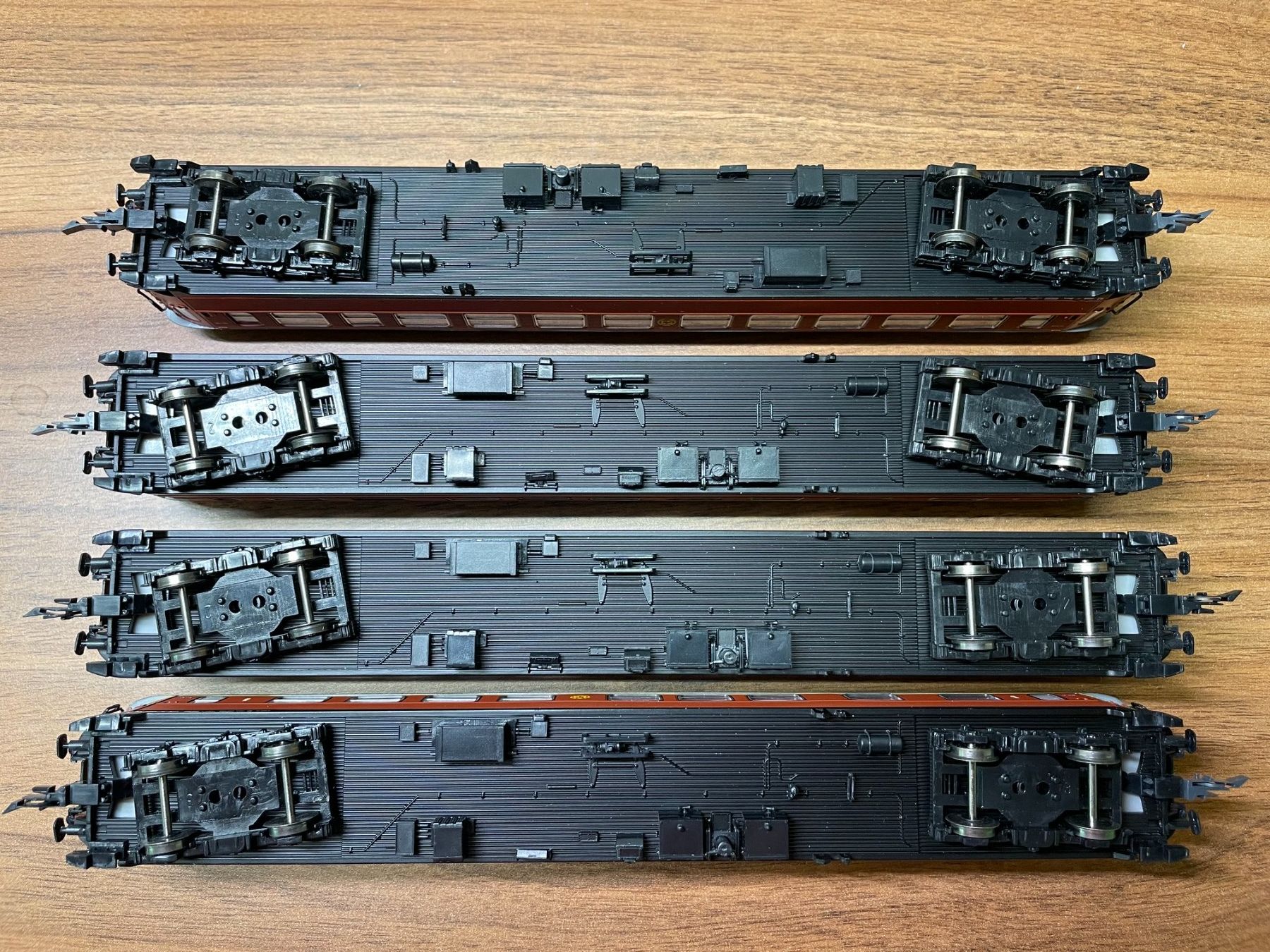 Modelleisenbahnen: NMJ 4x Personenwagen der SJ in DC – Gebraucht aus Villmergen von Mfritz 2