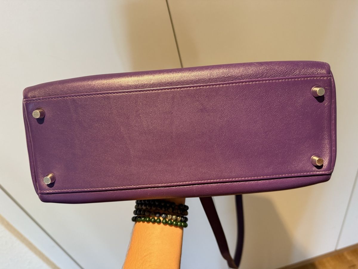 Hermès Taschen für Damen: Hermès Kelly 32 Purple 2010 – Gebraucht aus Genève von SG_73 7