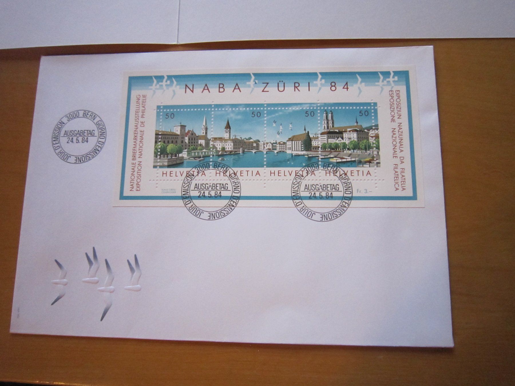 Tutti i francobolli: CH 1988 FDC Block und PTT Büchlein mit Block – Usato da Gordola venduto da Polentaefung 1