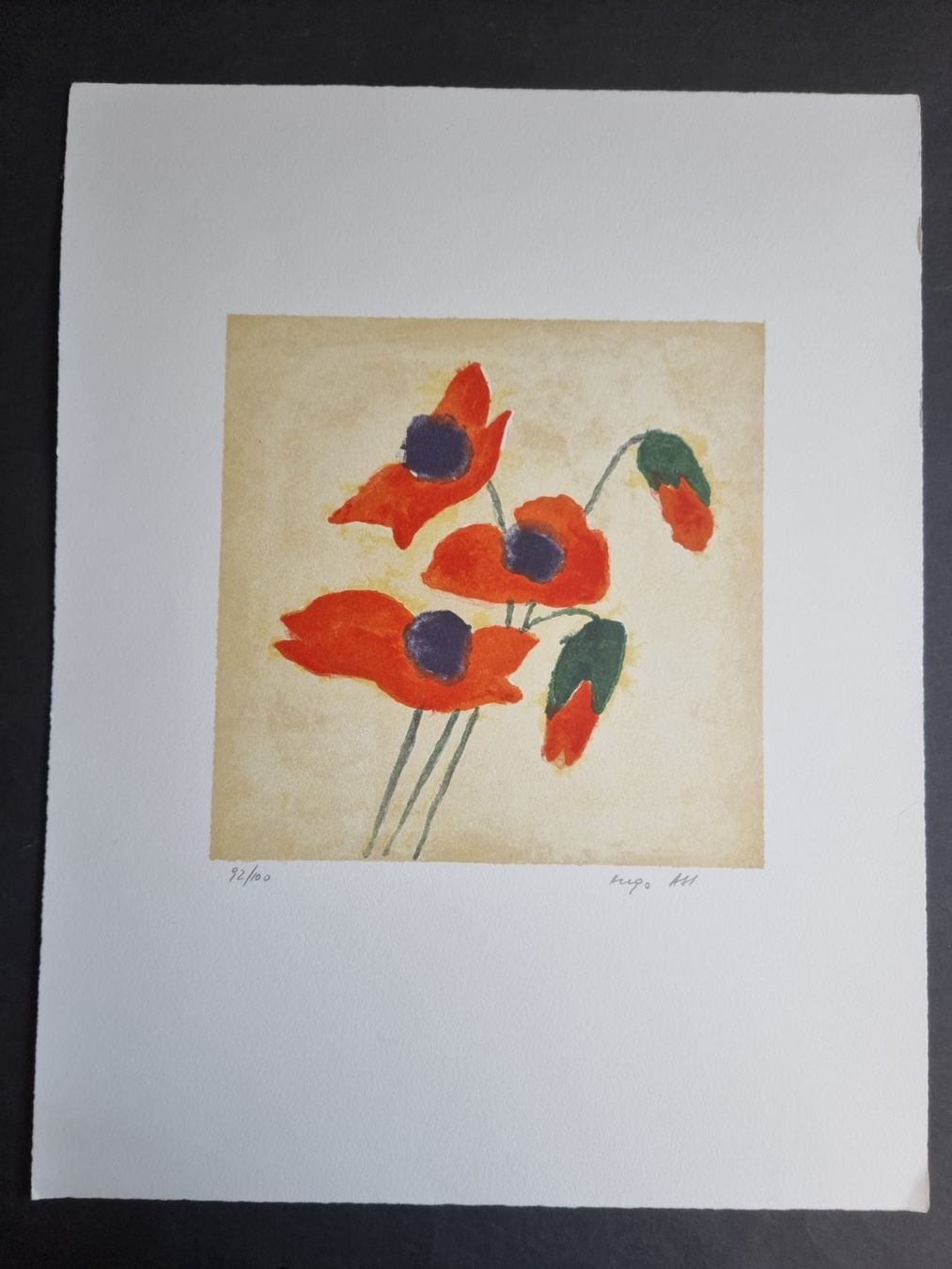 Grafica & Litografie: HUGO LITHOGRAPHIE SIGNIERT NUMMERIERT – Usato da Gersau venduto da kunst-online 1