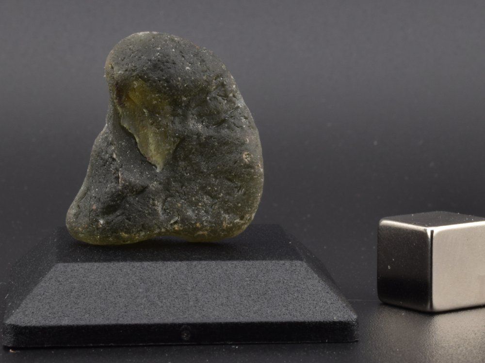 Minerali & Pietre curative: Moldavit ca. 6,07g, Tschechien – Nuovo (secondo la descrizione) da Jona venduto da Moldavitsammler 2