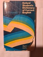 Sydney Hornby Oxford Student's Dictionary of Current English