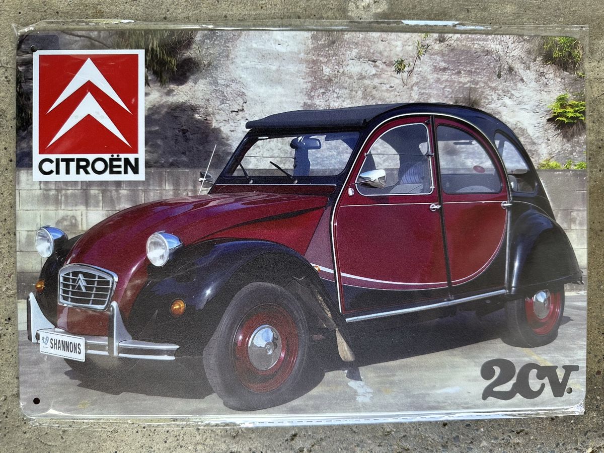 Ecriteaux: Citroen 2 cv döschwo Oldtimer Classic  – Neuf (Voir description) à Reinach AG par rares75