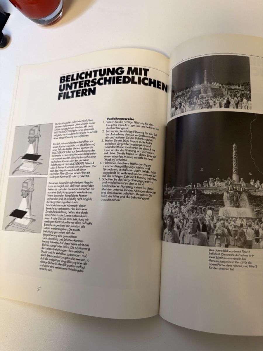 Libri: Ilford Multigrade FB Baryt Handbuch gebraucht – Usato da Zürich venduto da Townes64 3