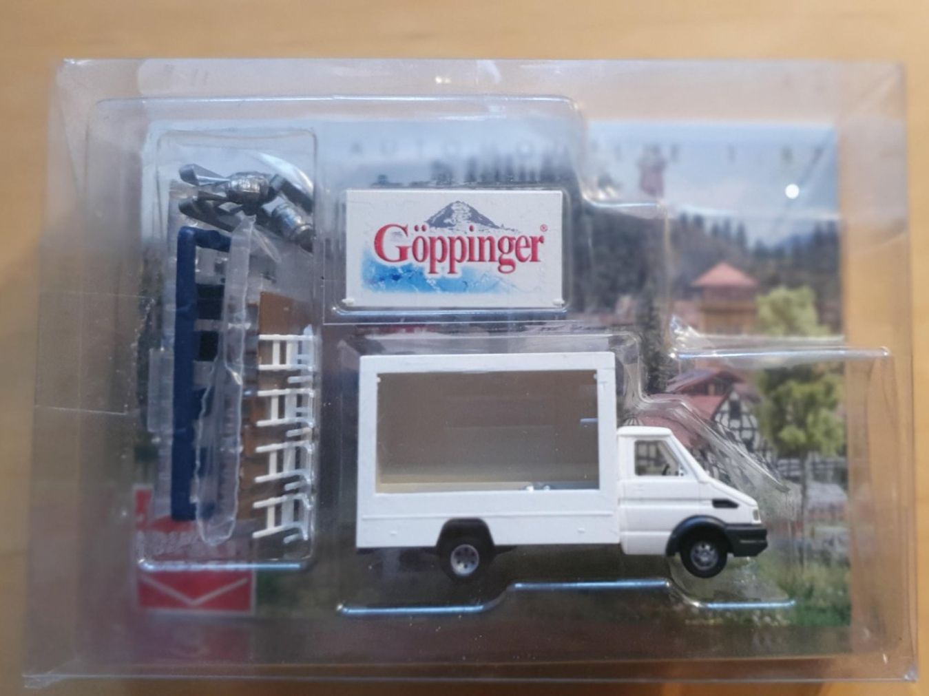 Busch Modellbausätze & Standmodelle: Camion Göppinger 1:87 Busch Iveco – Neu (gemäss Beschreibung) aus Romainmôtier von Iguazu12
