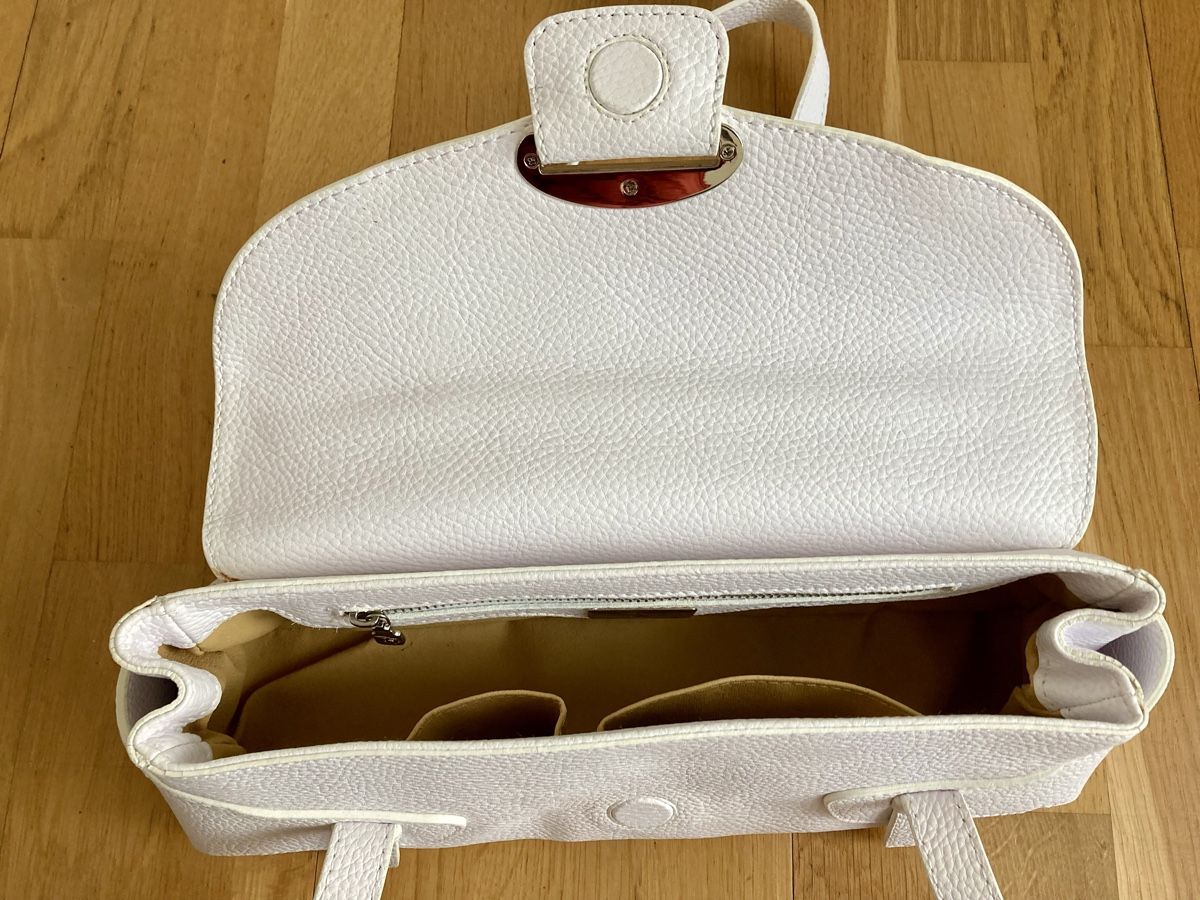 Maison Mollerus Borse da donna: Mollerus Handtasche weiss – Nuovo (secondo la descrizione) da Küsnacht ZH venduto da nemonero68 3