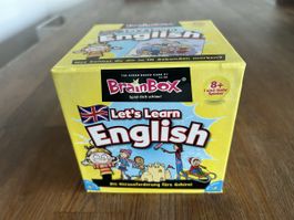 BrainBox Let's Learn English Spiel, Komplett, top Zustand!