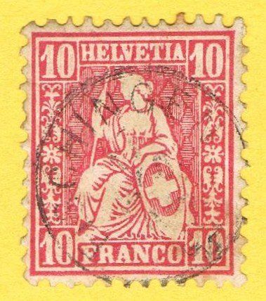 Alle Briefmarken: Fingerhutstempel Fischingen – Gebraucht aus Biberstein von Jura39