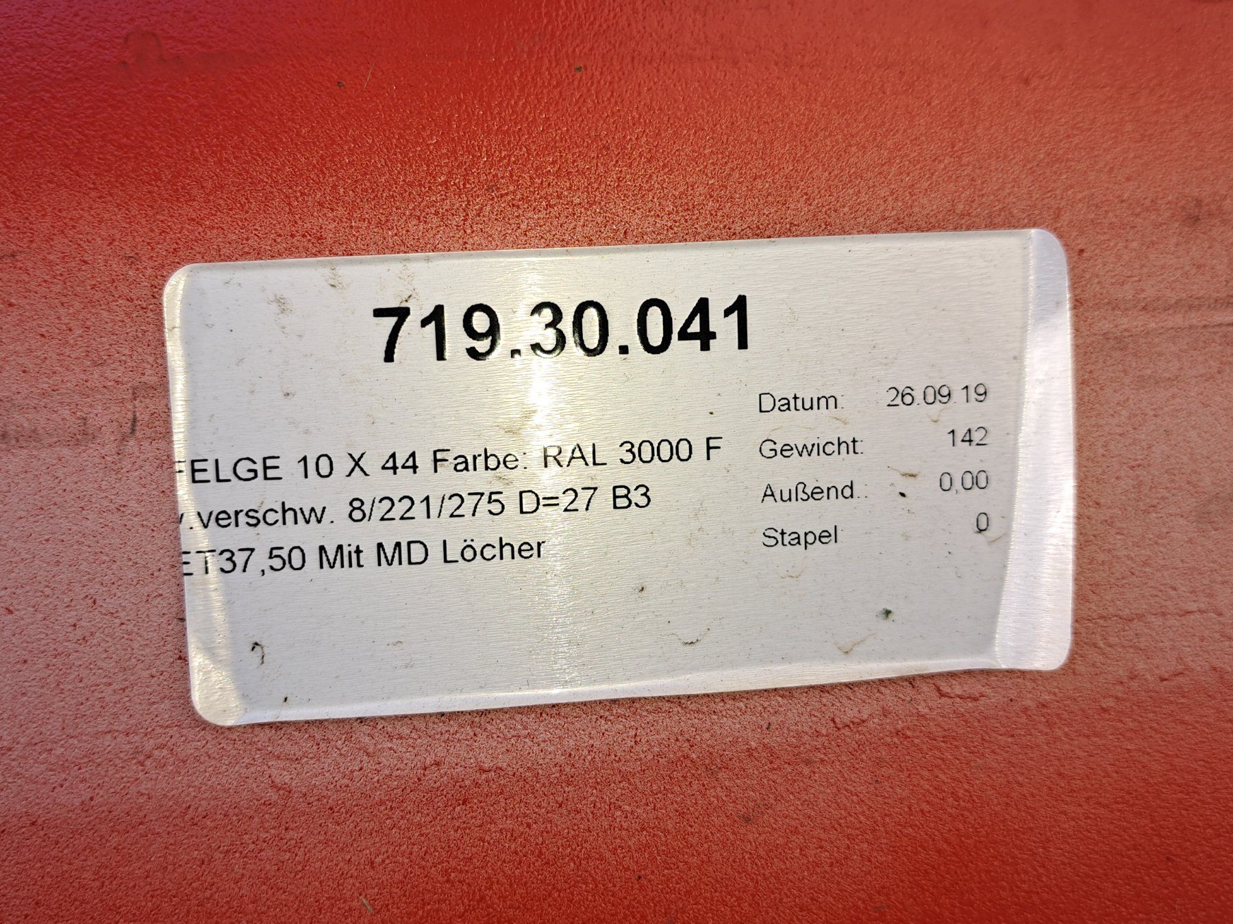 Felgen: 1 Paar Felgen 10x44 – Gebraucht aus Buttwil von obelix-idefix 2