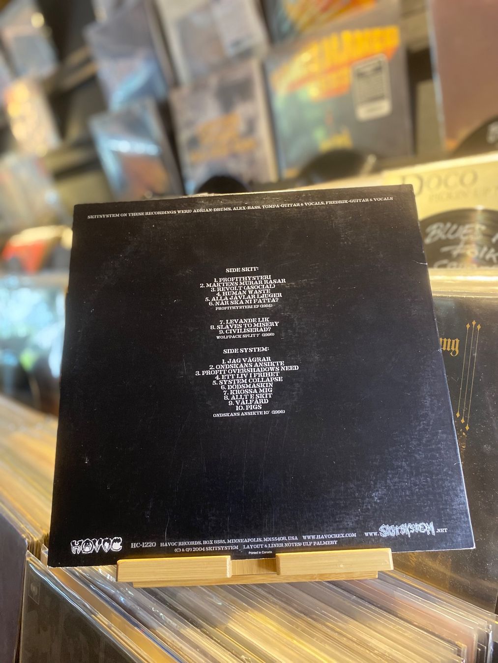 Dischi in vinile: SKITSYSTEM – ALLT E SKIT / OG US 2004 VG++/VG++ – Usato da Gals venduto da Diskopatshop 1