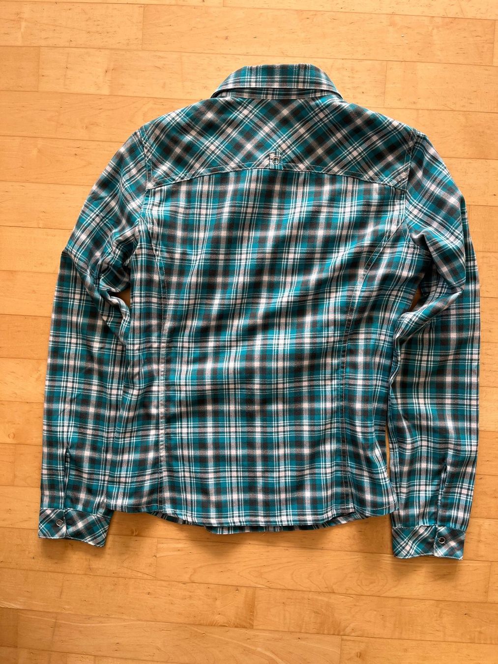 Camicette: Vaude robustes Damen-Hemd Gr. 38/S, Kariert – Usato da Wetzikon ZH venduto da jusc710 1