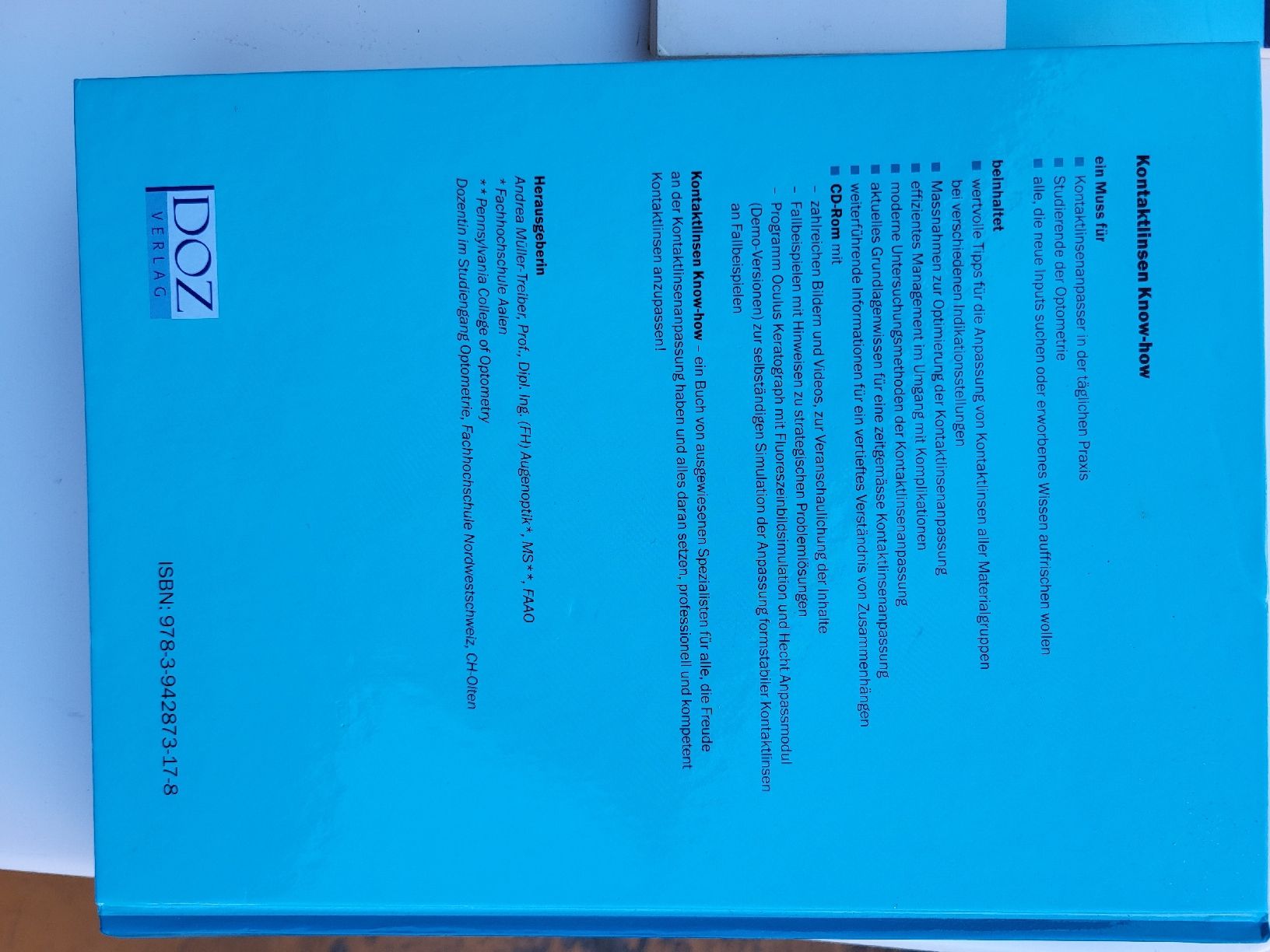 Libri: Kontaktlinsen Knowhow – Nuovo (secondo la descrizione) da Ennetbaden venduto da saaldrei 1
