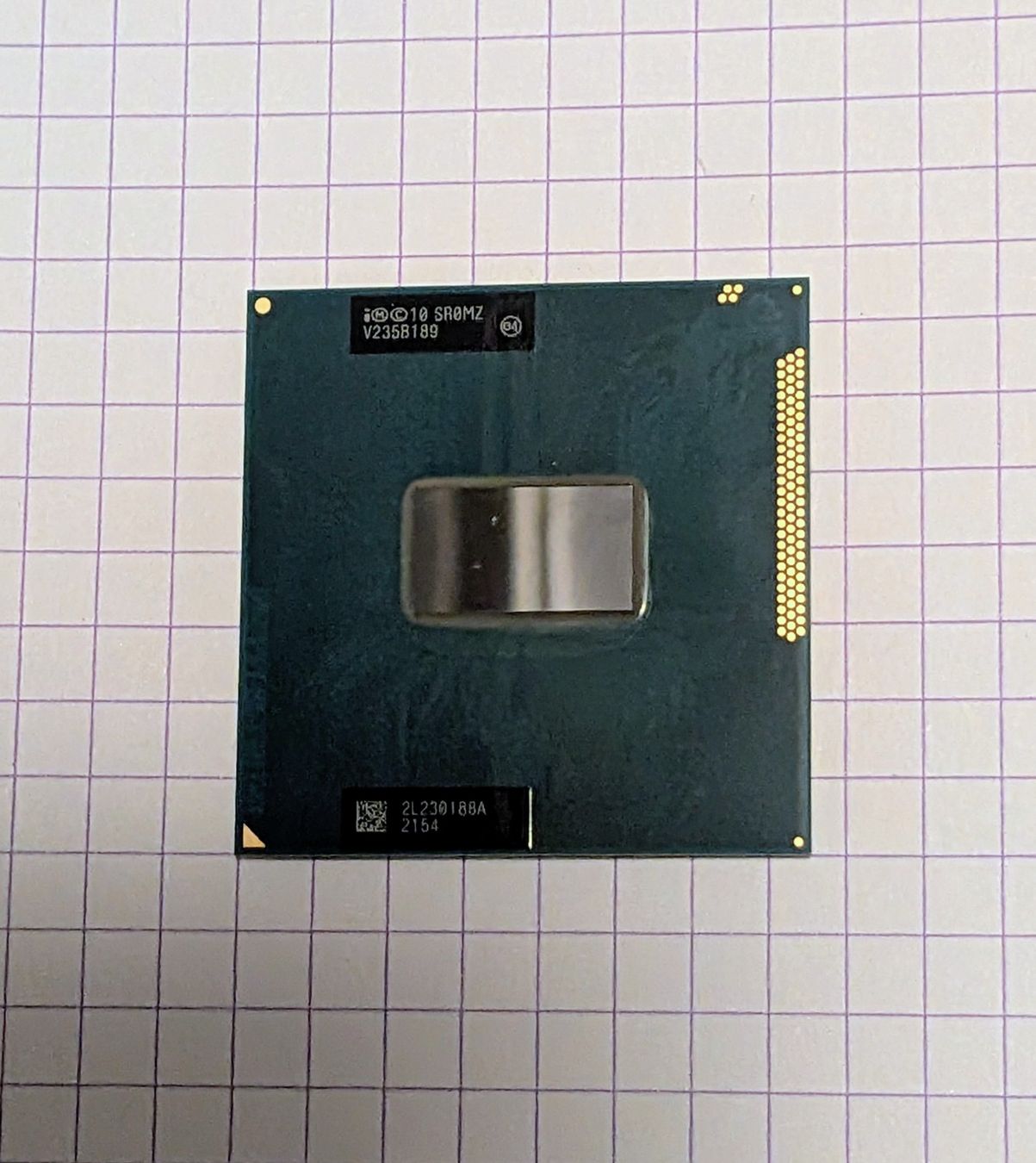 Intel Componenti elettronici: Intel Core i5 3210M (laptop) – Usato da Menziken venduto da PurpleSky89