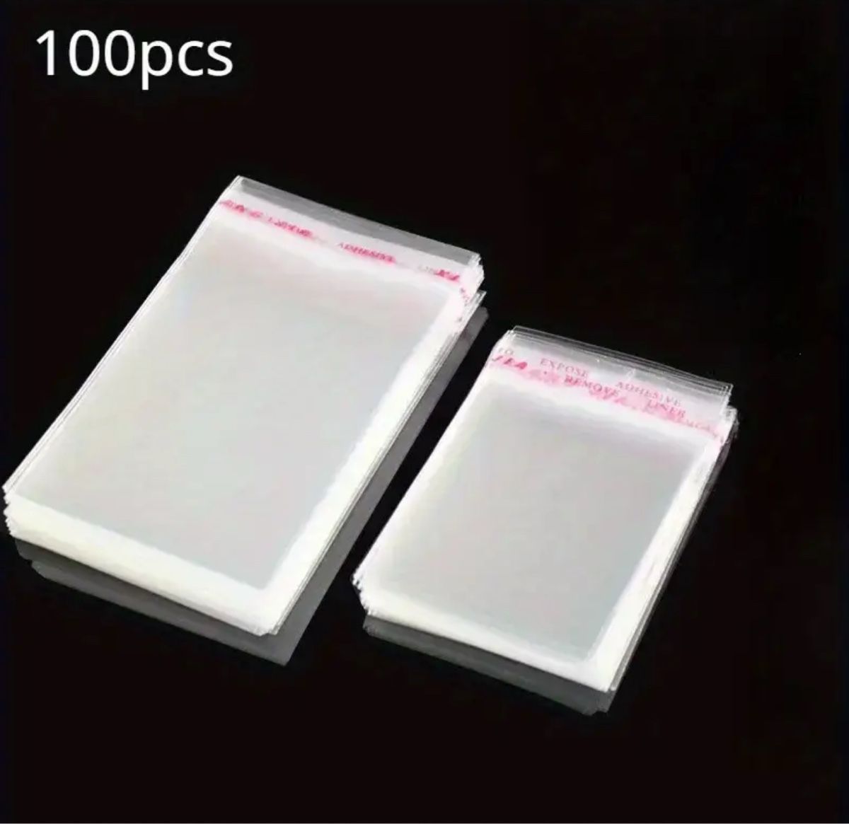 Folien: 100 Stk. Beutel Geschenkbeutel 5x7cm Selbstklebend Neu – Neu und originalverpackt aus Suhr von SchnapperCH