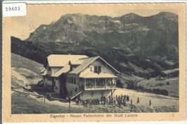 Eigental - Neues Ferienhaus der Stadt Luzern - animee