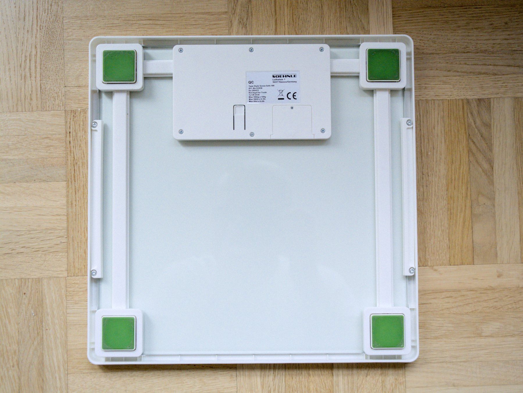 Soehnle Bilance pesapersone: Soehnle Style Sense Safe 100 - Bathroom Scale – Usato da Geneve venduto da mar_h5wp 1