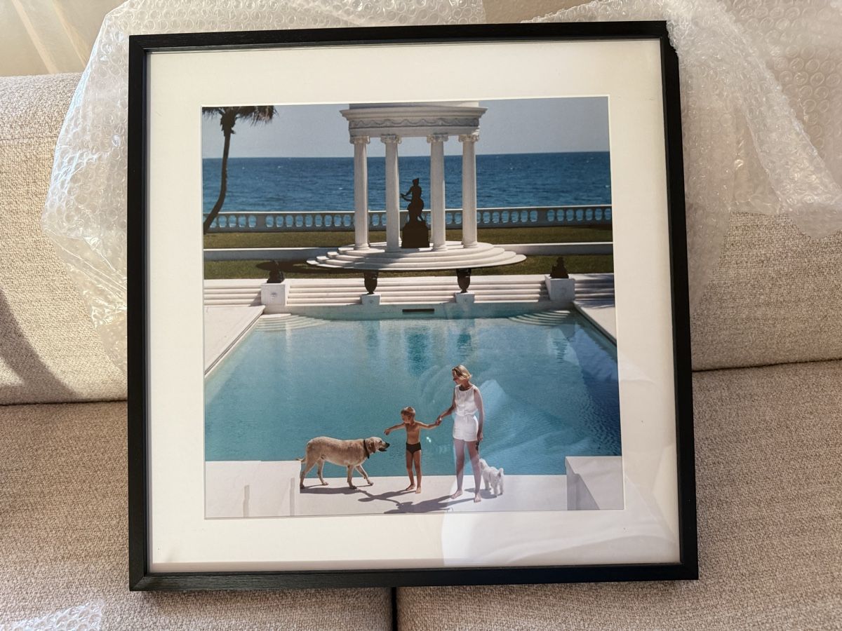 Posters & Illustrations: Slim Aarons - Nice Pool Bild – D'occasion à Horgen par Fen8800