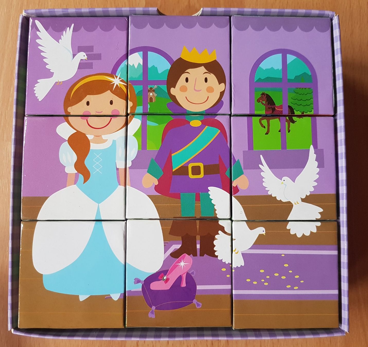 Puzzles: BLOCKPUZZLE / BILDERWÜRFEL / 6 WUNDERSCHÖNE MÄRCHENWALD – Gebraucht aus Sax von prinzenrollen 4