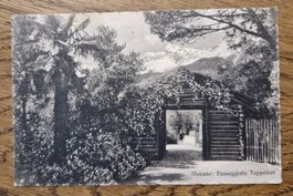 Merano, Passeggiato Tappeiner 1929, n. Luzern z. Fam Muff