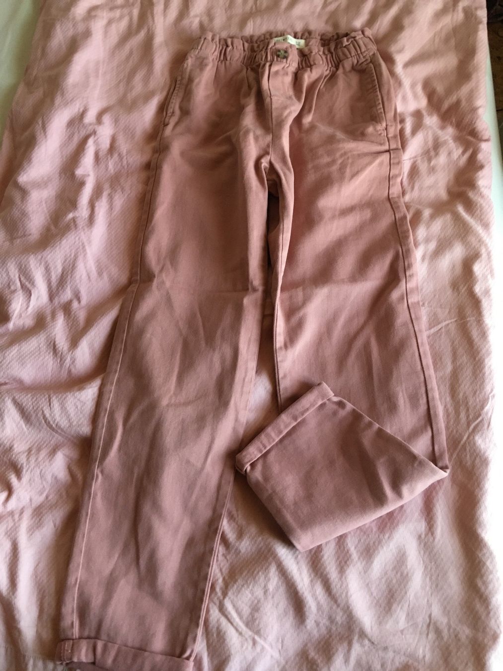 Pantaloni: Hose rosa 11-12 Jahre – Usato da Fischbach LU venduto da stephie2009