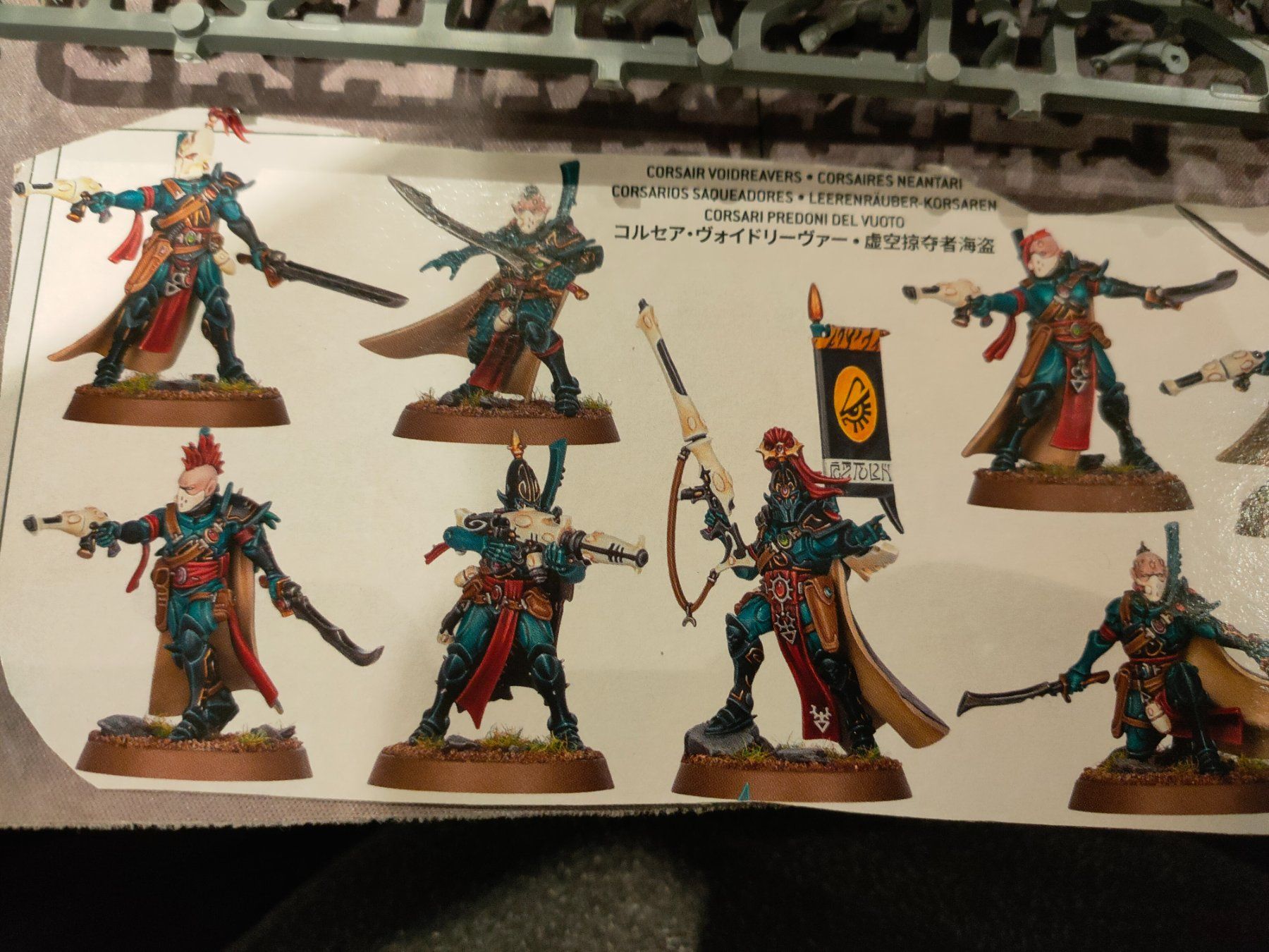 Giochi: Warhammer 40k, Corsair Voidreavers Aeldari Eldar – Nuovo e nell'imballaggio originale da Baden venduto da Araneus