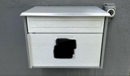 Breifkasten grau/silber