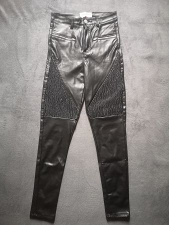 The Fashion Fraction Kunstleder Hose Grösse XS zu verkaufen