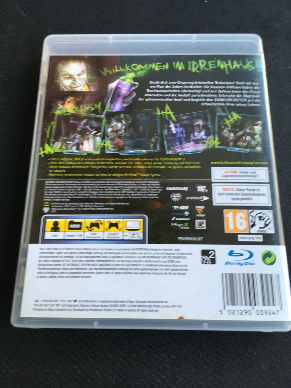Sony Giochi: Batman - Arkham Asylum - PS3 / Playstation 3 – Usato da St.Gallen venduto da sjosjo 1