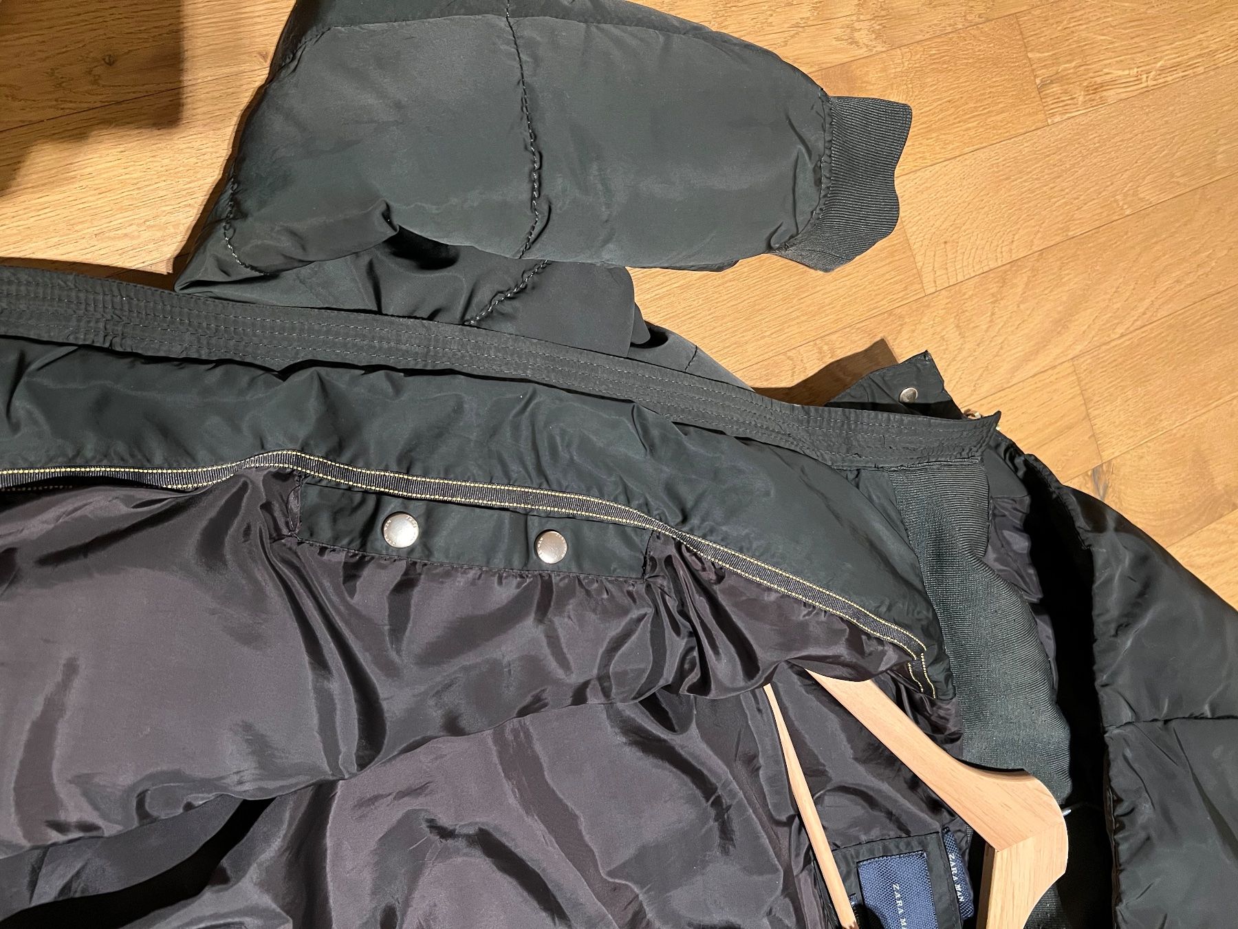 Zara Giacche: Winterjacke Zara dunkelgrün – Usato da Altendorf venduto da wqv_97 4