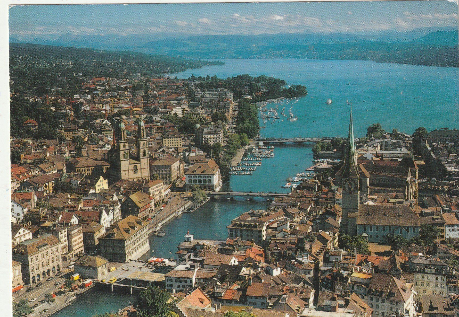 Ansichtskarten: Zürichin – Gebraucht aus Lumbrein von made02