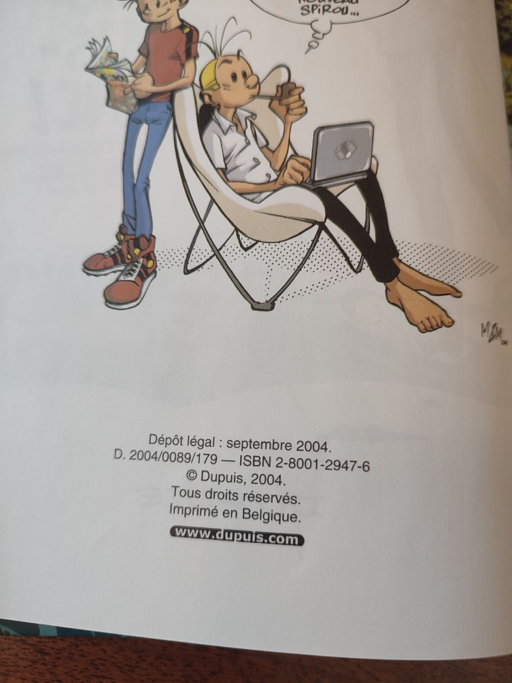 Comics: Spirou et Fantasio T47 EO BE  – Gebraucht aus Bougy-Villars von Vogue 1
