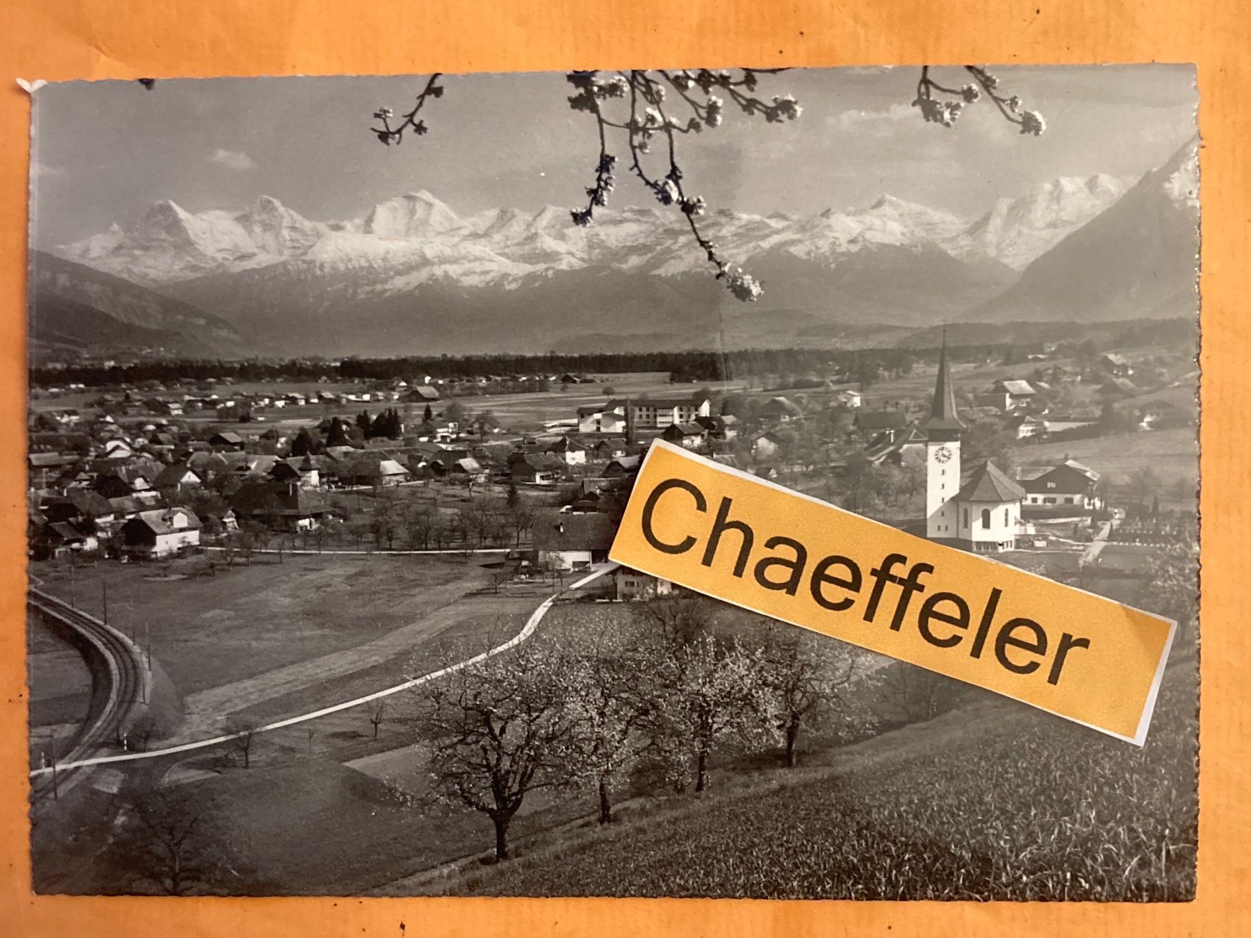 Cartoline postali: Uetendorf – Usato da Zürich venduto da Chaeffeler