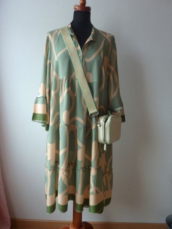 lässiges, leichtes Sommerkleid mit  Print, 38/40