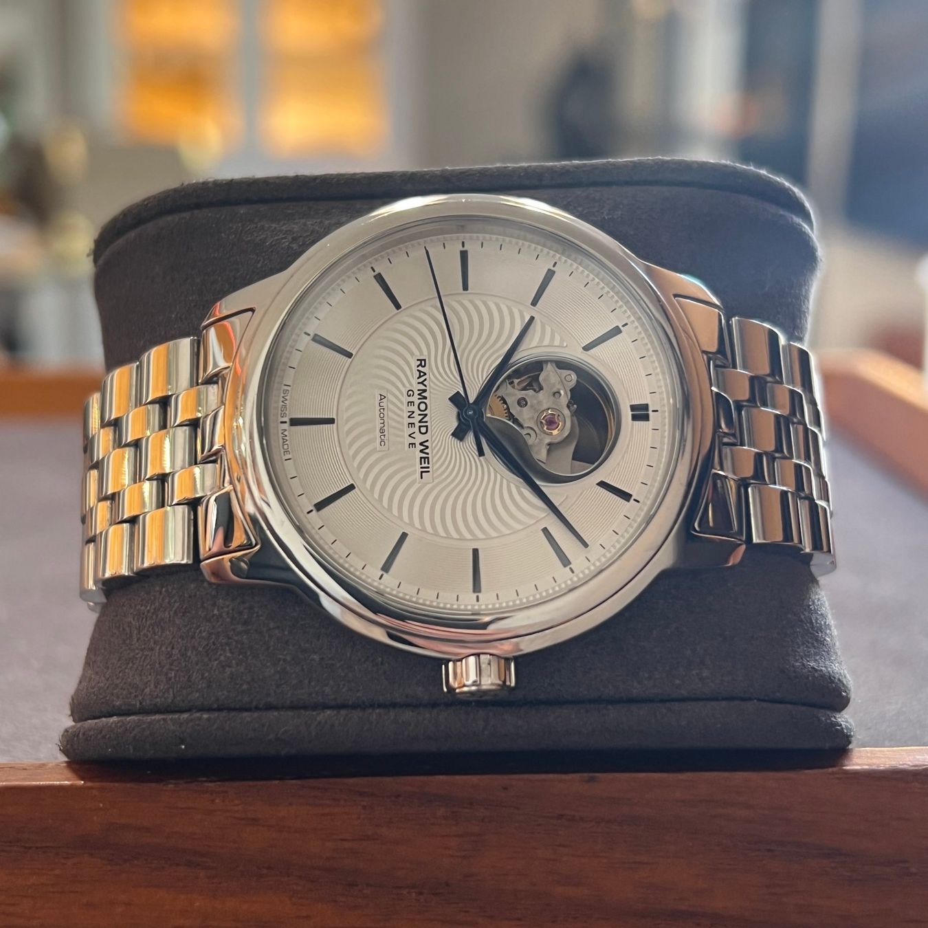 Raymond Weil Orologi: Raymond Weil Maestro OpenHeart 2227 – Usato da Carouge GE venduto da Watchaser 6