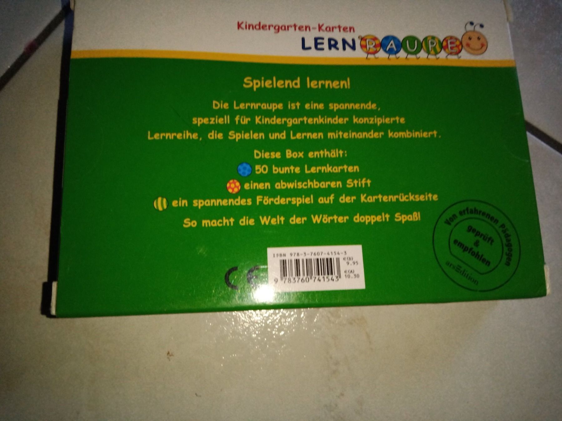 Giochi: Gurtschutz Kinder inkl. Lernspiel – Nuovo e nell'imballaggio originale da Hallwil venduto da claire70 1
