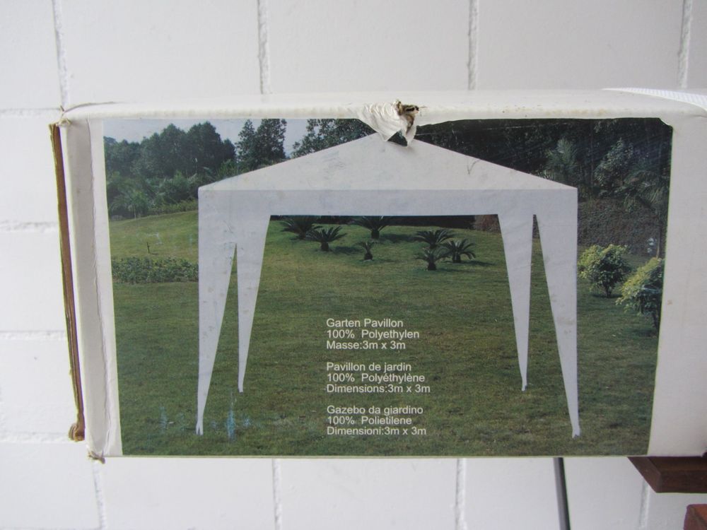 Schnäppchen ab 1. GartenPavillon Kaufen auf Ricardo