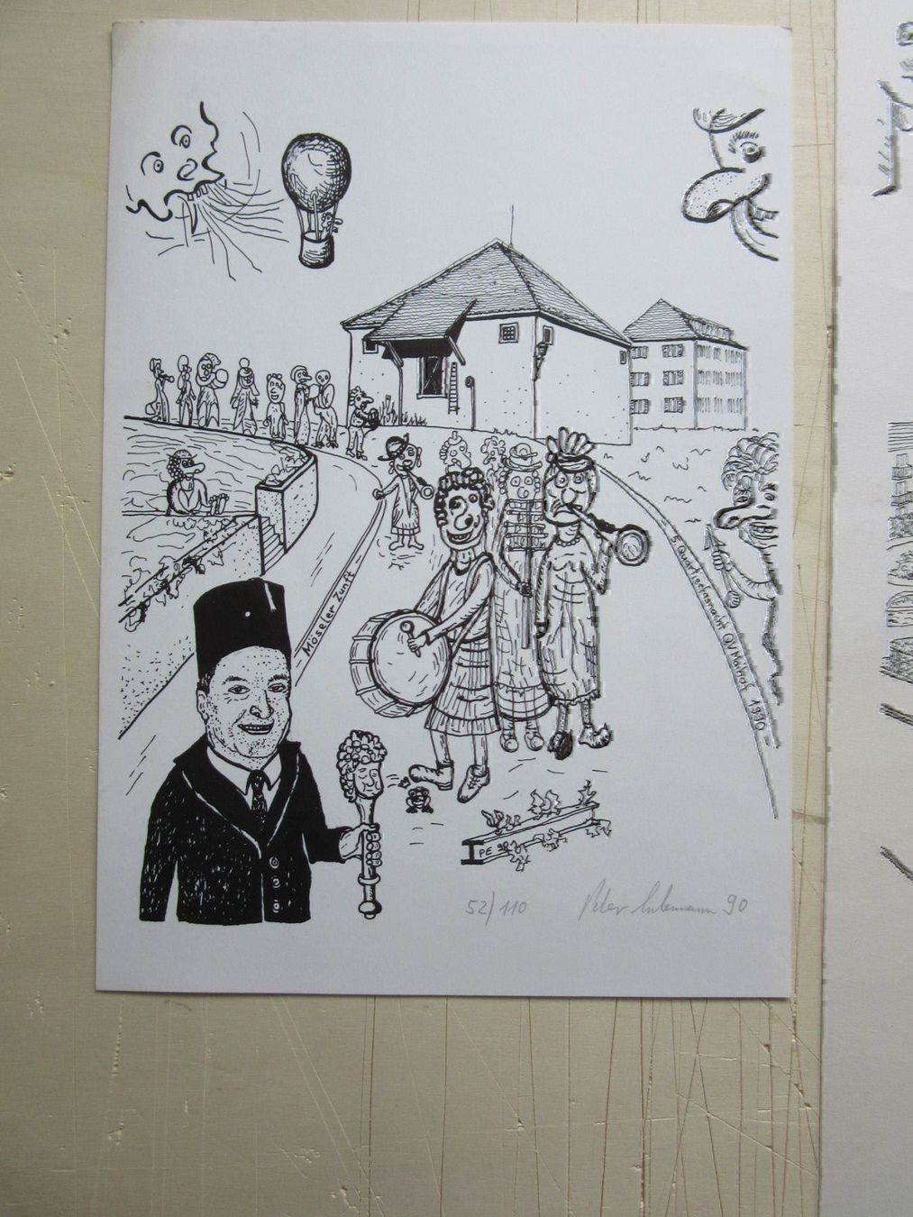Arts picturaux & lithographies: KÜNSTLER ?//ref.sm1 – D'occasion à Gersau par grafik-kunst 3