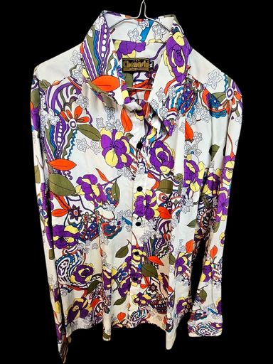 Hemden: Chenaski Legendary Shirts Buntes Blumenmuster Button-Down - – Gebraucht aus Zug von vinokilo 1