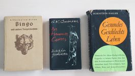 3 antike Bücher aus den Jahren 1935 / 1955  und 1959
