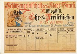 Ansichtskarte Repro Plakat 1899 Biregg Verlag