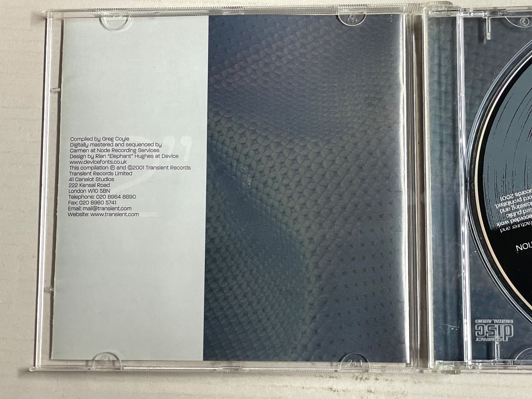 CDs: Transient Single Life - The 12" Collection – Gebraucht aus Muri b. Bern von AdidasCollector 3