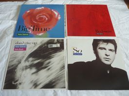 4x Vinyl 80s - Peter Gabriel - big time dont give up so red