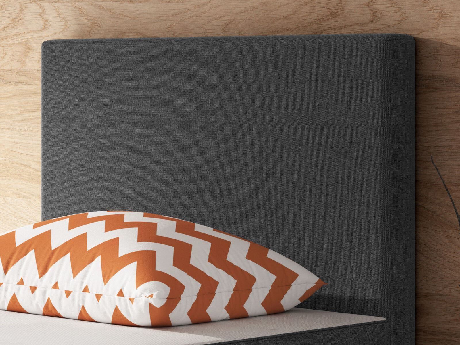 Letti: Boxspringbett 90x200 Anthrazit Hotelbett Einzelbett Bett – Nuovo e nell'imballaggio originale da Wallenwil venduto da toesstal-vertrieb 5