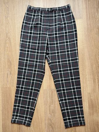 Pantalon gris carreaux laine Gérard Darel, t.44