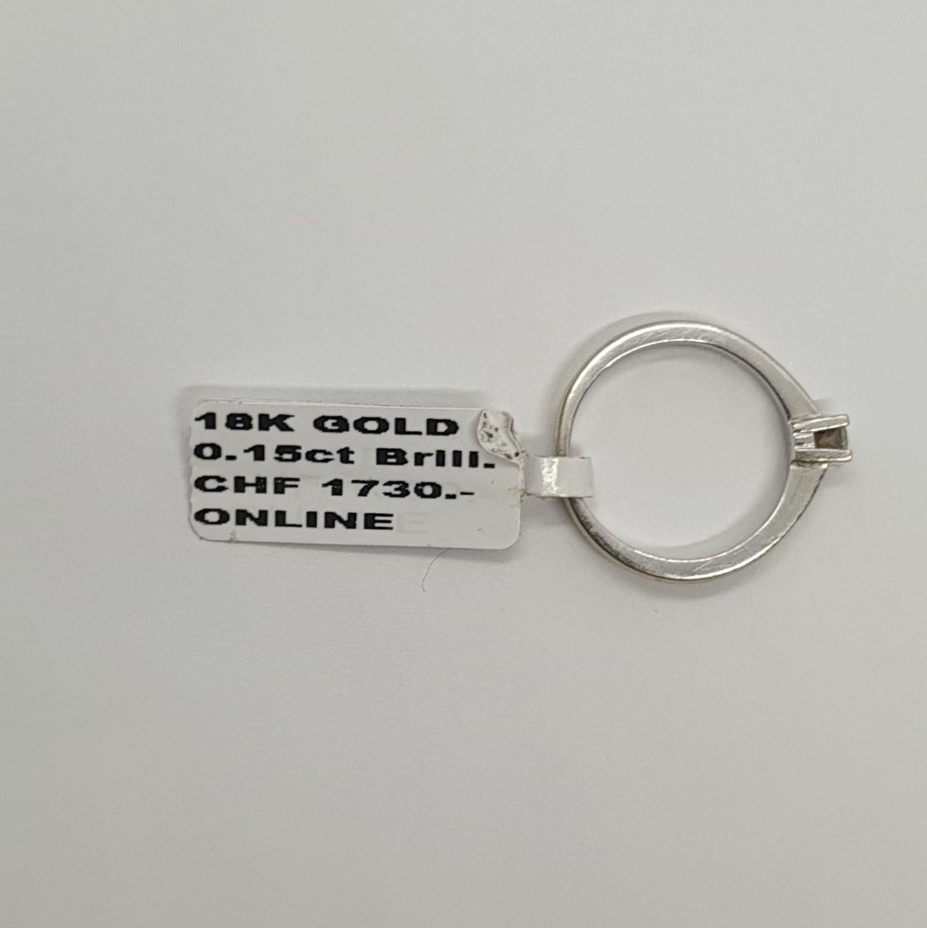 Anelli: Echt 18K Gold - Diamant Ring – Usato da Luzern venduto da Luzern-Goldhaus 1