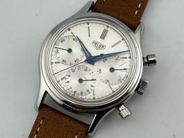Vintage Chronograph HEUER Handaufzug Valjoux 72 läuft